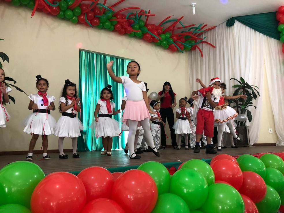 Crianças fazem apresentações durante culminância do projeto 'A magia do  Natal' | Santarém e Região | G1