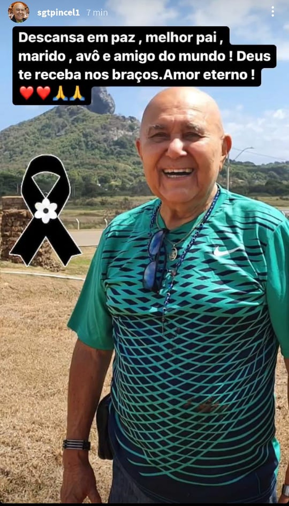 Morre Roberto Guilherme, sargento Pincel de Os Trapalhões — Foto: Reprodução/Instagram 