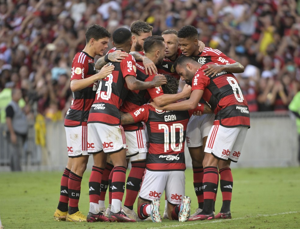 Flamengo venceu o Coritiba no Maracan&atilde; &mdash; Foto: Andr&eacute; Dur&atilde;o