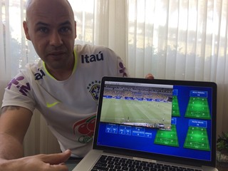 Mauricio Dulac analista desempenho seleção brasileira (Foto: Alexandre Lozetti)