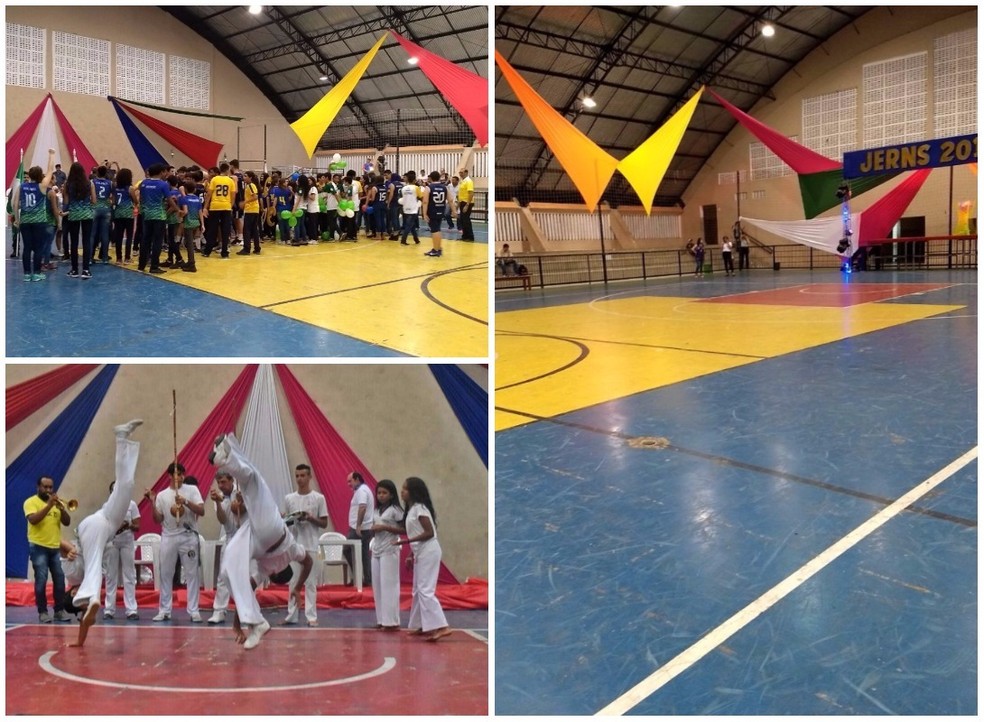 Esta foi a solenidade de abertura dos Jerns 2017 (Foto: Editoria de arte)