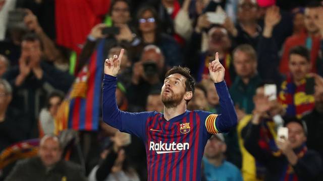 Messi, Barcelona x Manchester United