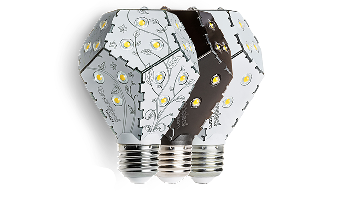 Lâmpadas da Nanoleaf são econômicas e trazem design único (Foto: Divulgação)
