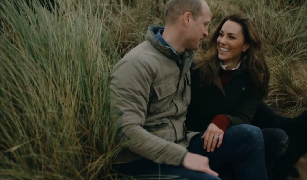 Príncipe William e Kate Middleton dividem vídeo com filhos para celebrar dez anos de união  (Foto: Reprodução do Instagram)