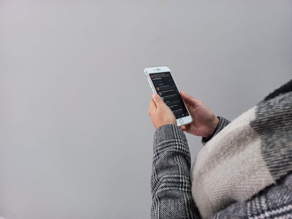 Celular ajuda mulheres vítimas de violência doméstica a pedir socorro — Foto: Gladys Peixoto/g1
