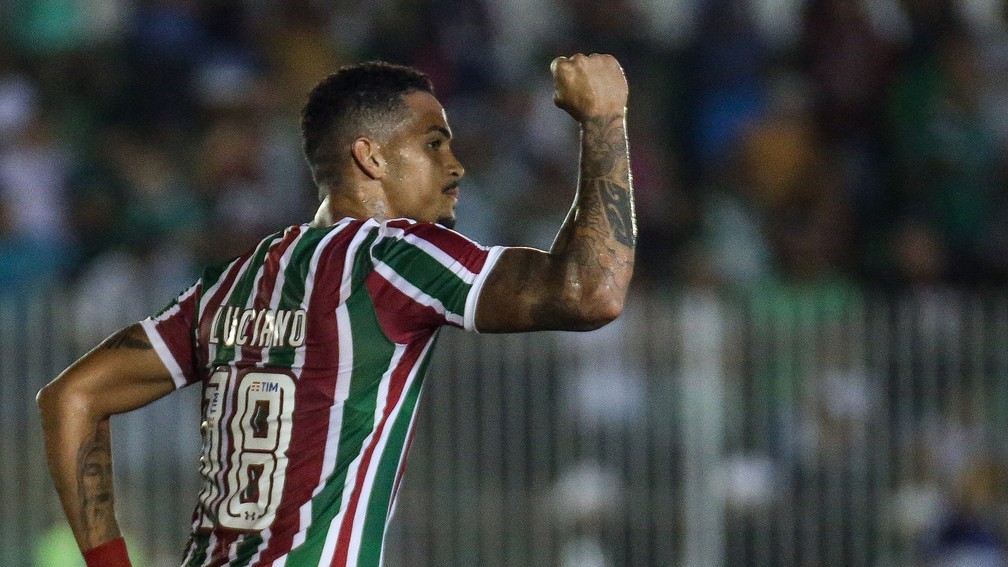 Artilheiro, Luciano tem sido o nome do Fluminense em 2019 — Foto: Lucas Merçon/Fluminense FC