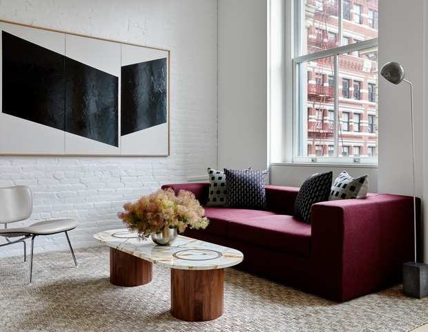 Em Nova York, loft tem décor sofisticado e repleto de arte (Foto: Sean Litchfield)