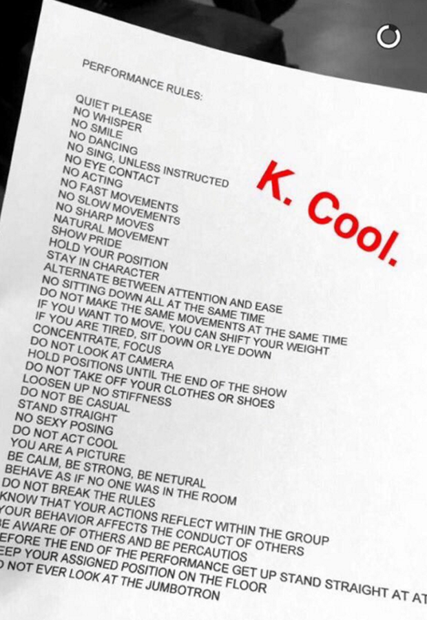 Lista Kanye West (Foto: Reprodução )