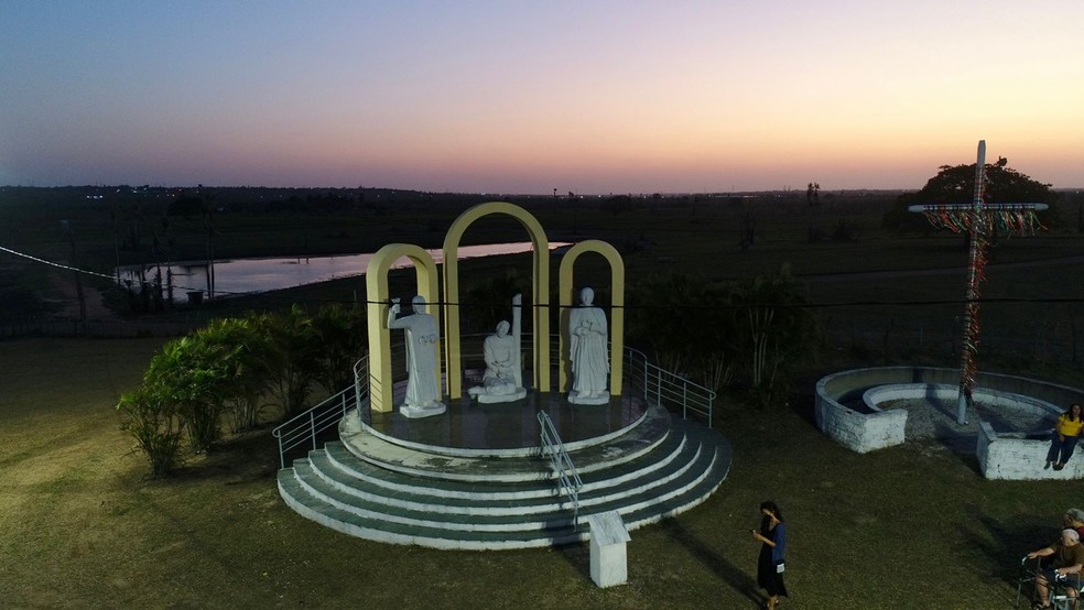 Santuário dos Mártires de Uruaçu, em São Gonçalo do Amarante — Foto: Sandro Menezes