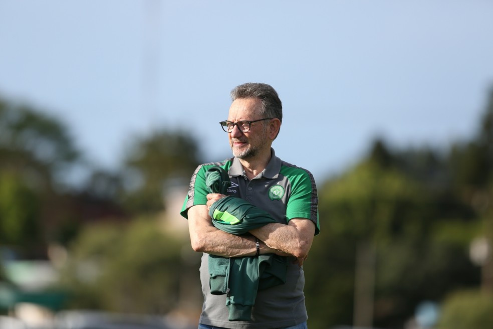 Plinio David de Nes Filho promete reclamação à Conmebol — Foto: Sirli Freitas/Chapecoense