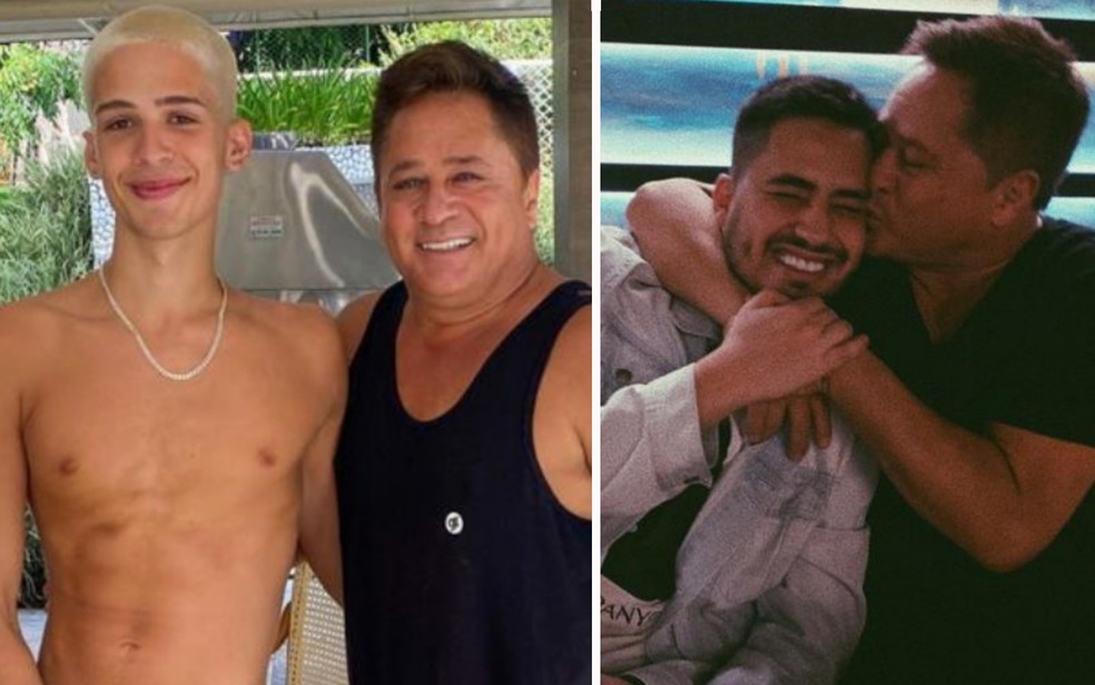 João Guilherme e Matheus Vargas, filhos do cantor Leonardo — Foto: Reprodução/Instagram