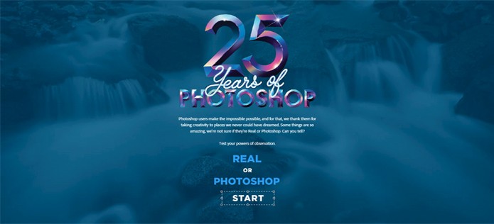 Desafio da Adobe: Real ou Photoshop? (Foto: Reprodução/Adobe)