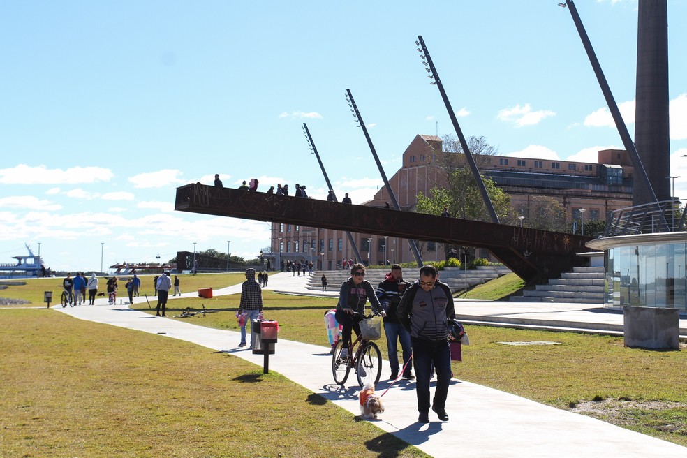 Nova Orla Do Guaíba Em Porto Alegre Completa Um Mês Com Mais De 200 Mil Visitantes Rio Grande 