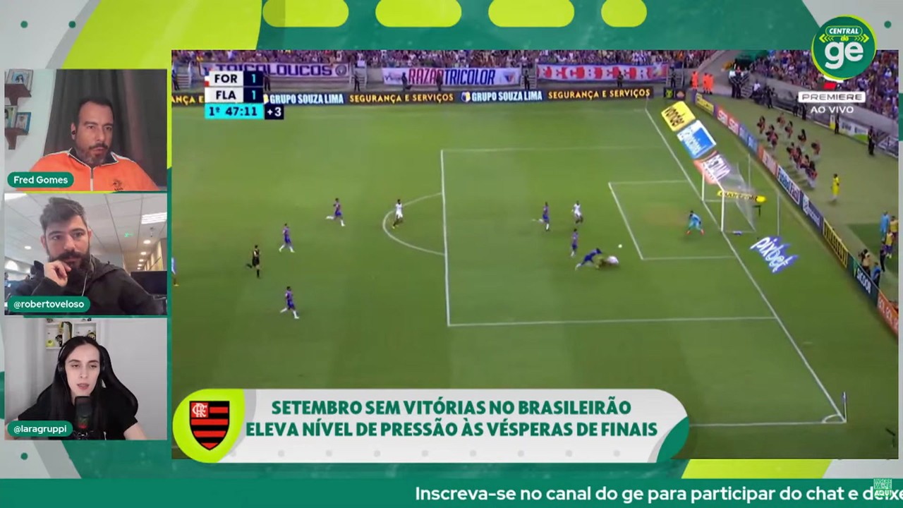 Fred Gomes fala sobre futuro do Flamengo ap&oacute;s a derrota para o Fortaleza