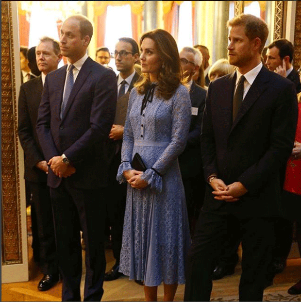 O duque e a duquesa de Cambridge (Foto: Reprodução / Instagram)