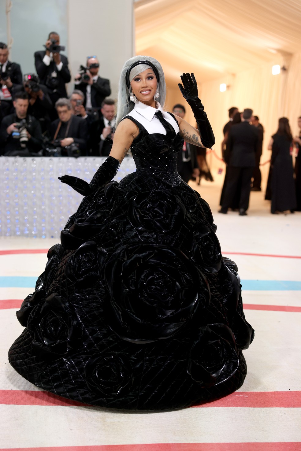 Cardi B no Met Gala 2023 — Foto: Getty Images