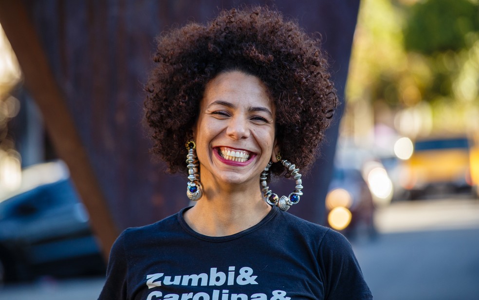 Áurea Carolina, deputada federal eleita por Minas Gerais — Foto: Patrick Arley/Divulgação