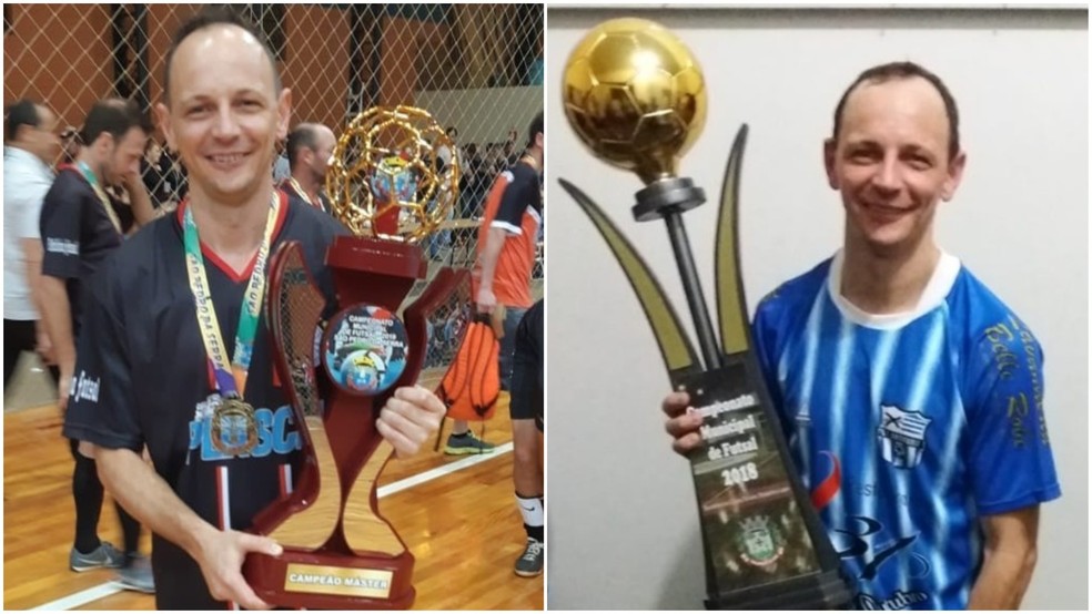O jogador Geovani Biancho tinha 42 anos — Foto: Reprodução/Facebook