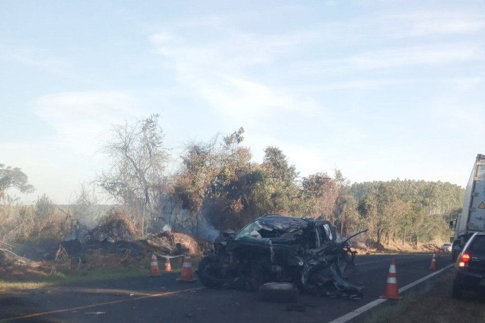 Acidente de trânsito matou uma pessoa em Rancharia (SP) — Foto: Redes sociais