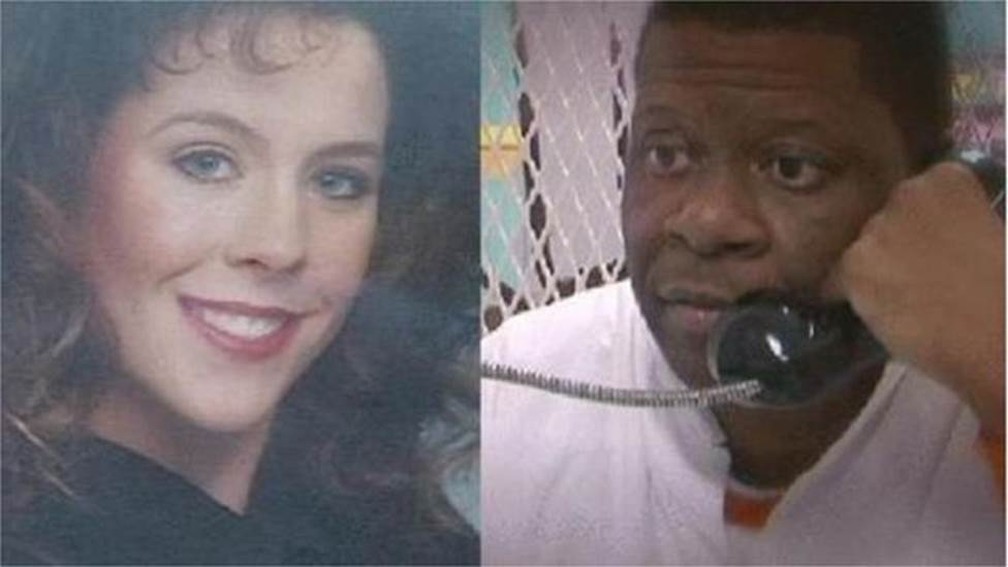 Rodney Reed diz que ele estava tendo um caso com Stacey Stites — Foto: CBS AUSTIN/BBC