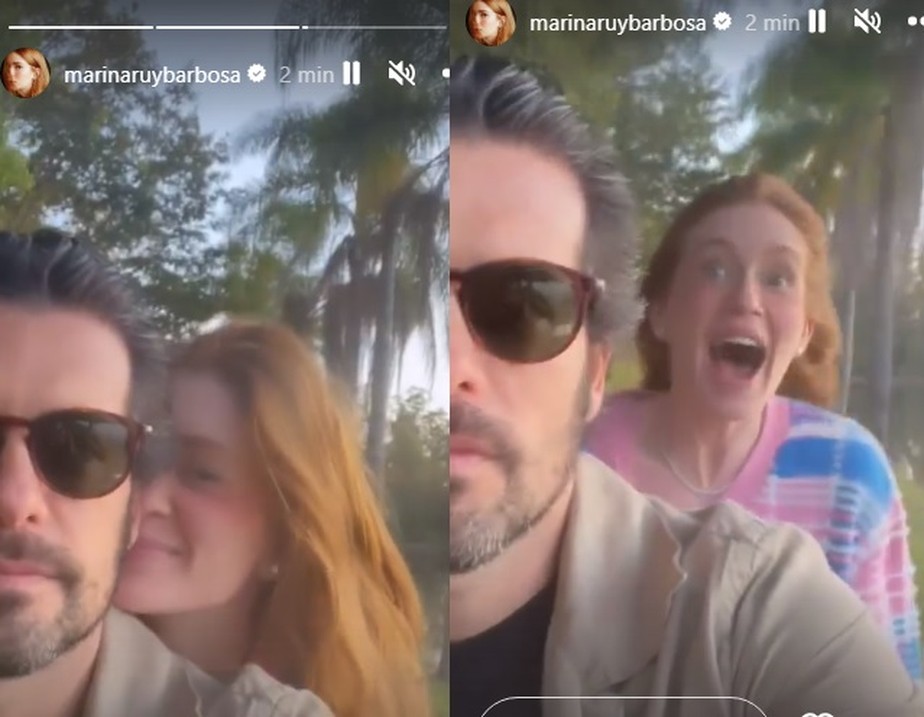 Marina Ruy Barbosa exibe passeio com o namorado, Guilherme Mussi ...