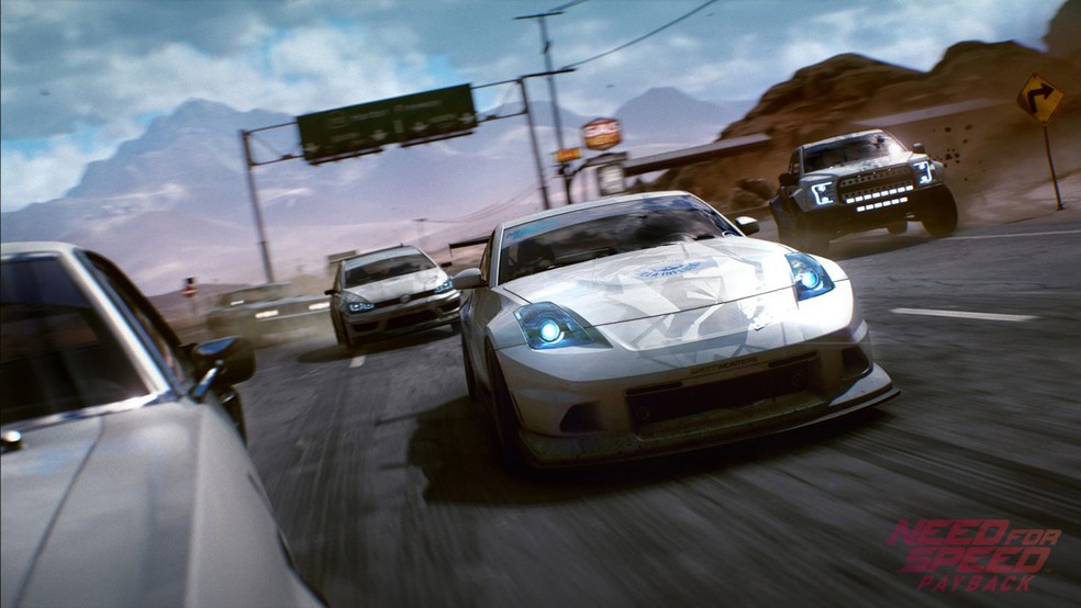 'Need for Speed Payback' tenta recriar experiência de cinema na série de jogos de corrida (Foto: Divulgação)