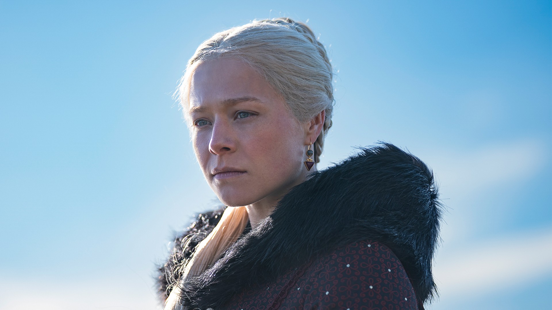 Emma D Arcy, a princesa Rhaenyra  Targaryen (Foto: Divulgação / HBO)