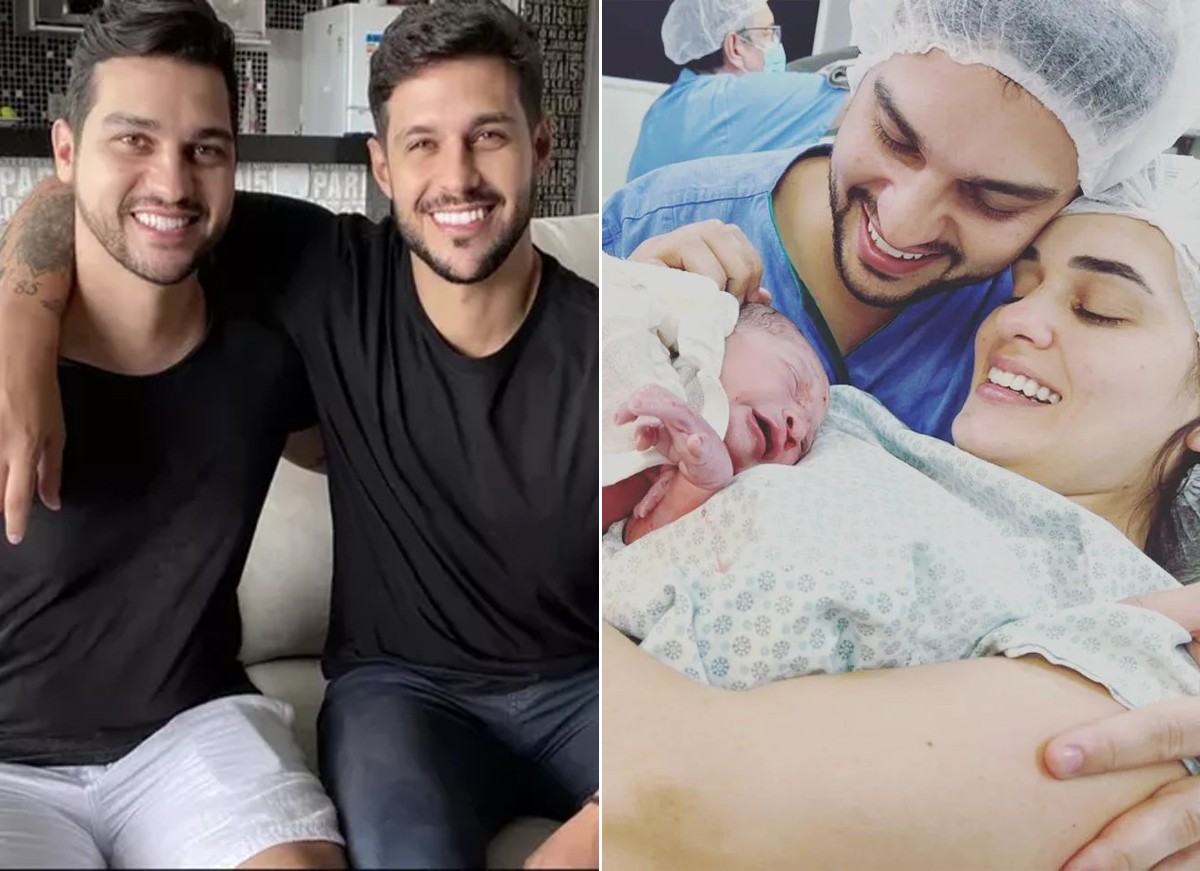 Diogo Mussi falou sobre reações de Rodrigo Mussi ao ouvir sobre o sobrinho recém-nascido, Luca (Foto: Reprodução / Instagram)
