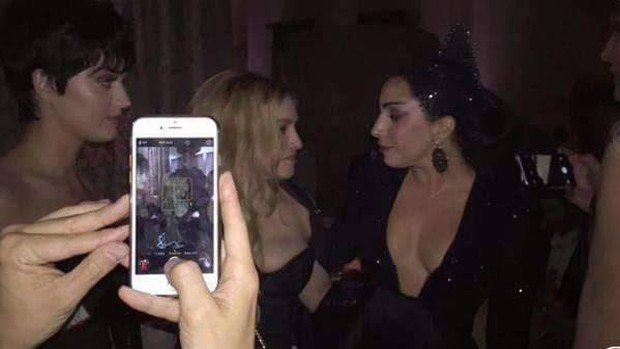 Katy Perry, Madonna e Lady Gaga (Foto: Reprodução/Instagram)