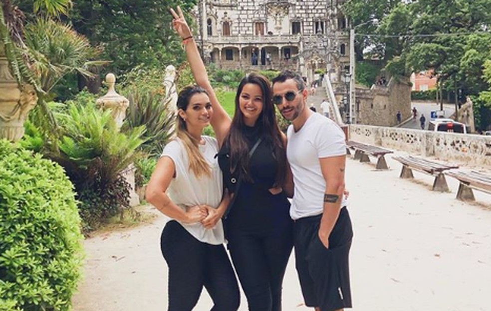 Kelly Key, a filha Suzanna e o marido Mico Freitas. (Foto: ReproduÃ§Ã£o)