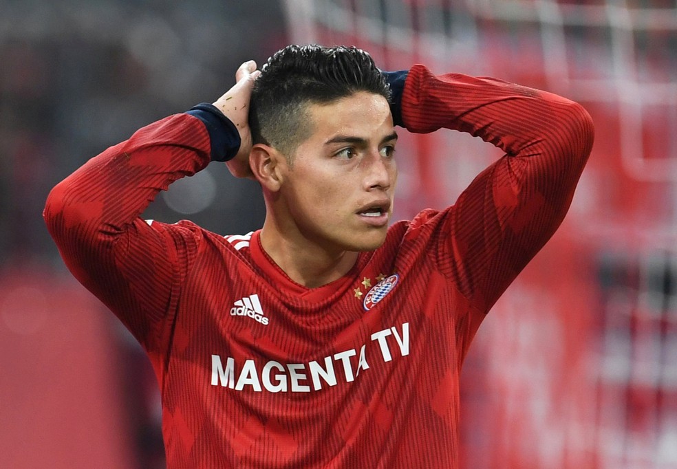 James RodrÃ­guez Bayern de Munique â€” Foto: Reuters