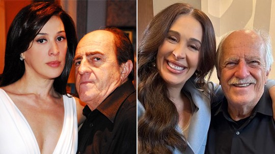 No ar em reprise de 'A Favorita', Claudia Raia e Ary Fontoura se reencontram