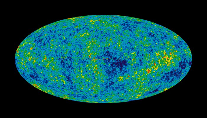 Radiação cósmica de fundo é o calorzinho que sobrou do Big Bang (Foto: NASA)