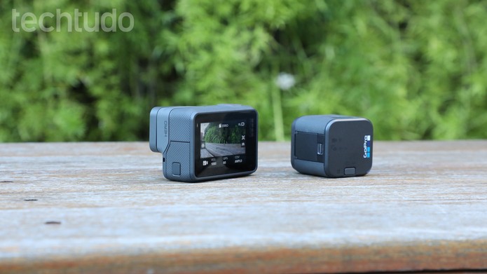 GoPro Hero 2018 (Foto: Luciana Maline/TechTudo) GoPro Hero 2018 (Foto: Luciana Maline/TechTudo)