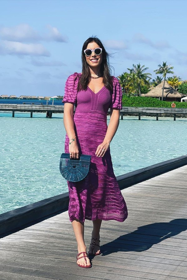 Fabiana Justus está hospedada com o marido no Waldorf Astoria Maldives Ithaafushi (Foto: Reprodução)