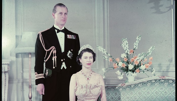 Casamento de príncipe Philip e rainha Elizabeth II uniu dinastias milenares (Foto: National Film Board of Canada. Photothèque. Library and Archives Canada, e010955850)