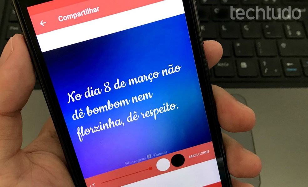Mensagem Do Dia Da Mulher No Whatsapp Veja Apps Com Frases Prontas Produtividade Techtudo Top frases de estados para whatsapp cortas y de amor los mejores mensajes para wasap ⭐ los más.ya no tienes excusa para sorprender con los más innovadores estados en tu perfil, así que no.imagen con frase para whatsapp. mensagem do dia da mulher no whatsapp