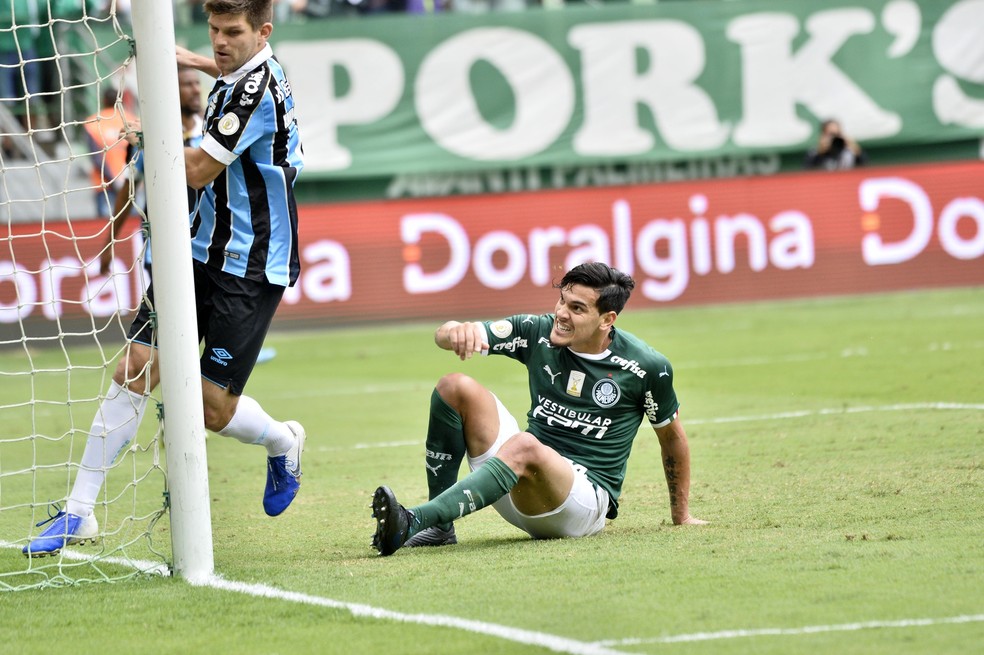 Palmeiras x Grêmio — Foto: Marcos Ribolli