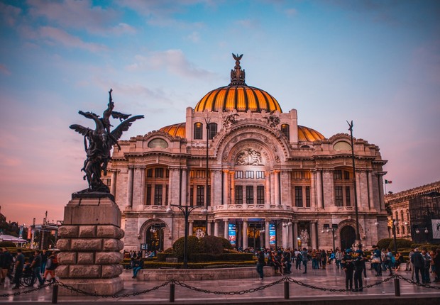 Palacio de Bellas Artes, na Cidade do México (Foto: Pexels)
