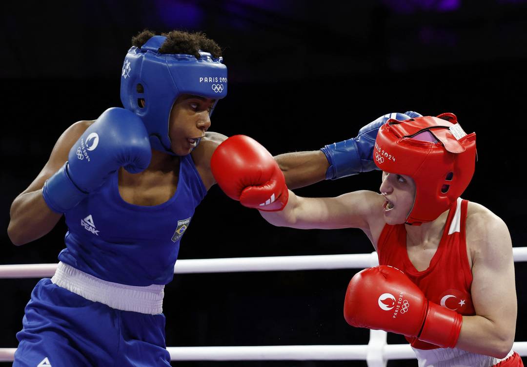 Jucielen Romeu perde nas quartas de final do boxe e fica fora da ...