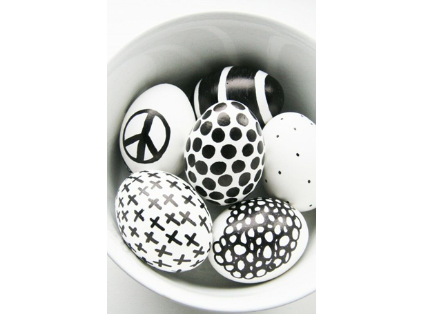 7-decoracao-ovos-de-pascoa-pinterest-preto-e-branco (Foto: Pinterest)