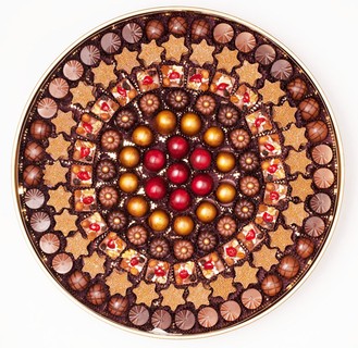 A Guirlanda du Jour, da Chocolat du Jour (chocolatdujour.com.br), foi idealizada para ir direto à mesa (R$ 995)