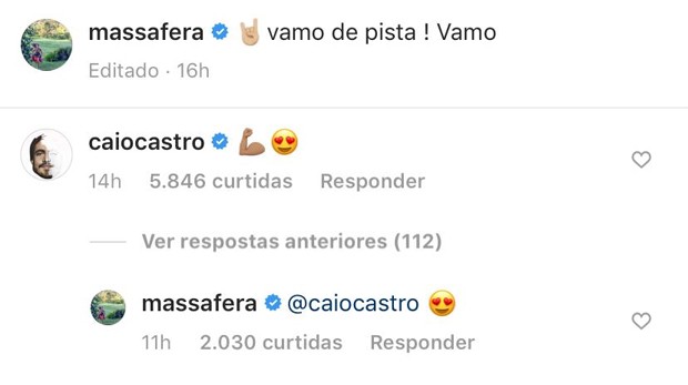 Grazi Massafera e Caio Castro (Foto: Reprodução / Instagram)