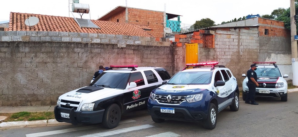 Casa onde o crime teria acontecido em Itupeva (SP) — Foto: Polícia Civil/Divulgação