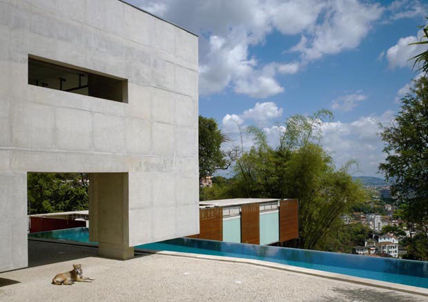 Estruturas leves de concreto garantem visão privilegiada (Foto: Nelson Kon/Divulgação)