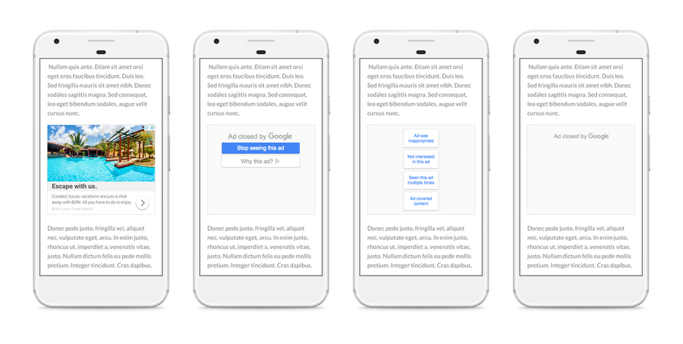 Google permite faz silenciamento de anúncio valer para diversas plataformas. (Foto: Divulgação/Google)