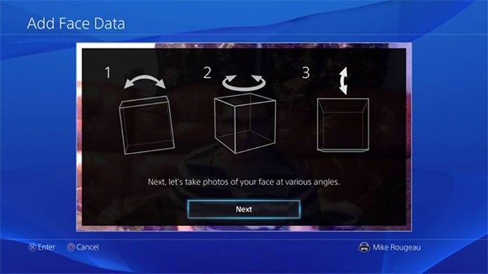 A câmera do PS4 permite login automático (Foto: Divulgação/Sony)