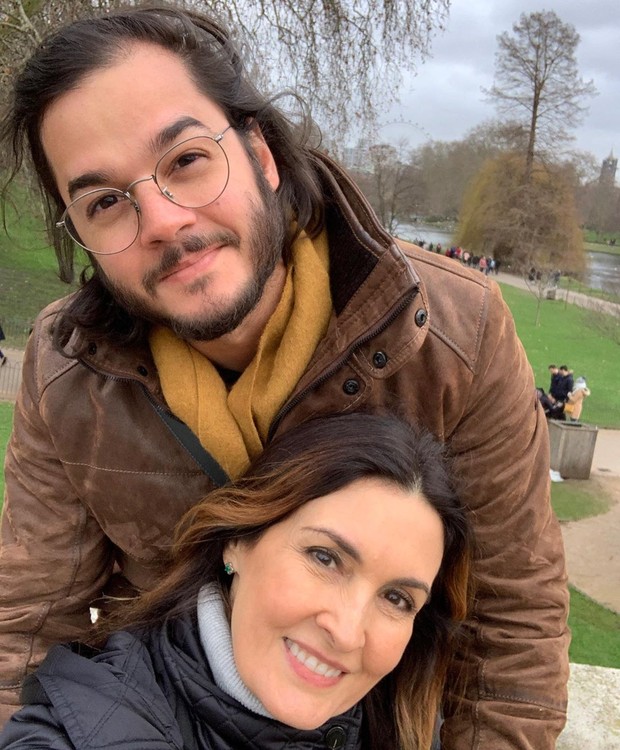Túlio Gardêlha e Fátima Bernardes (Foto: Reprodução / Instagram)