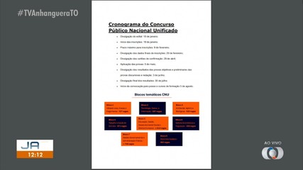 Professor faz análise de edital do Concurso Público Nacional no JA 1