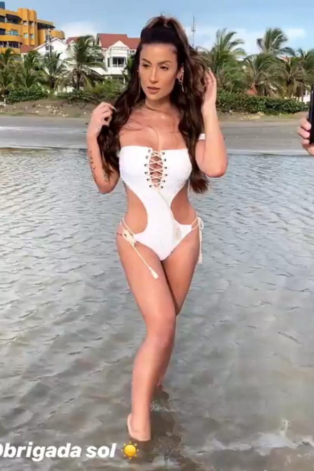 Bianca Andrade em Cartagena (Foto: Reprodução/Instagram)